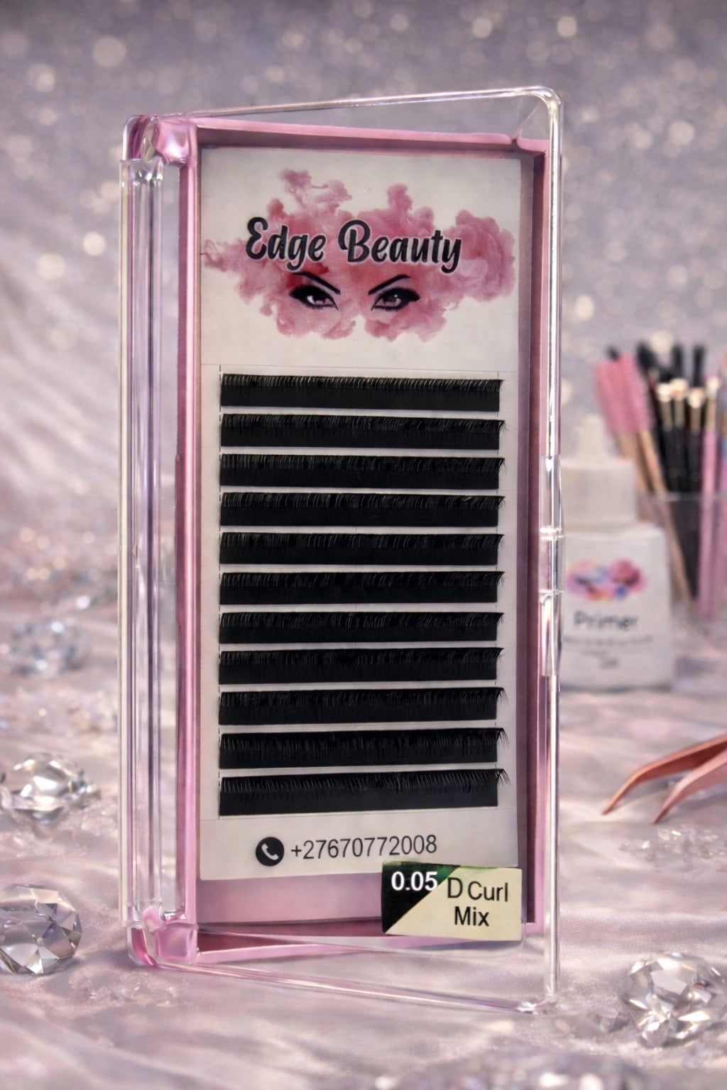 Volume Lash Extensions – 0.05 – Mixed Tray 8–15mm
