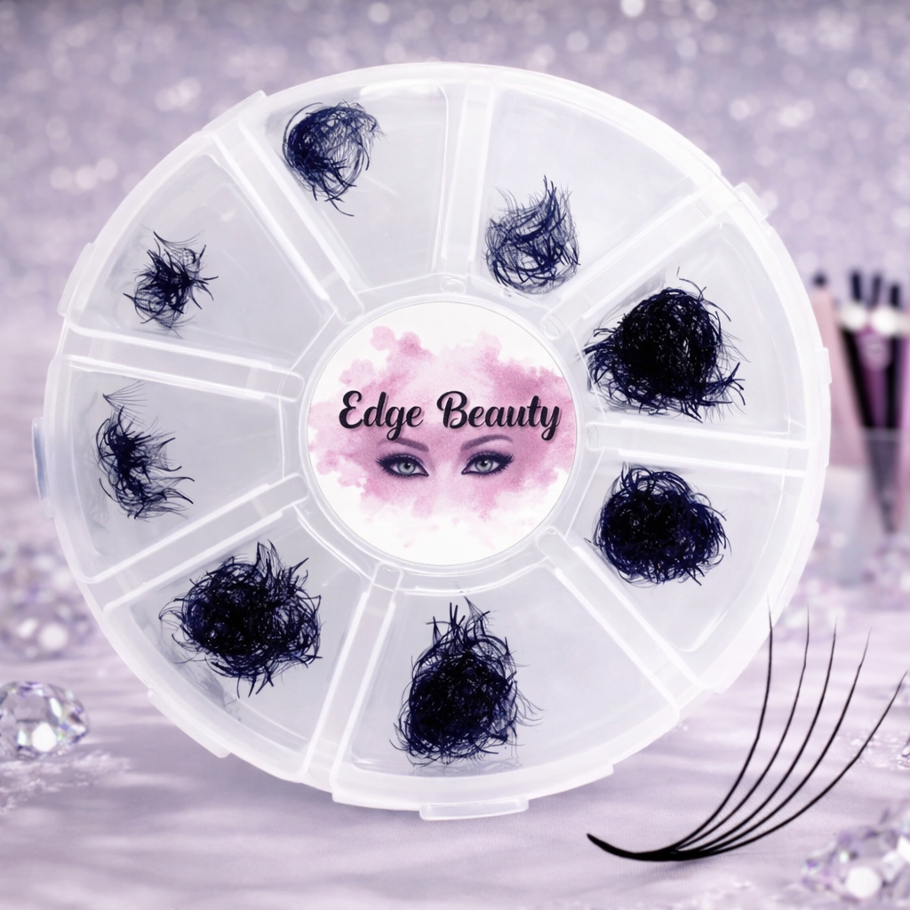 Loose Premade Fans 5D – 0.07 – Mixed Tray (8–15mm)