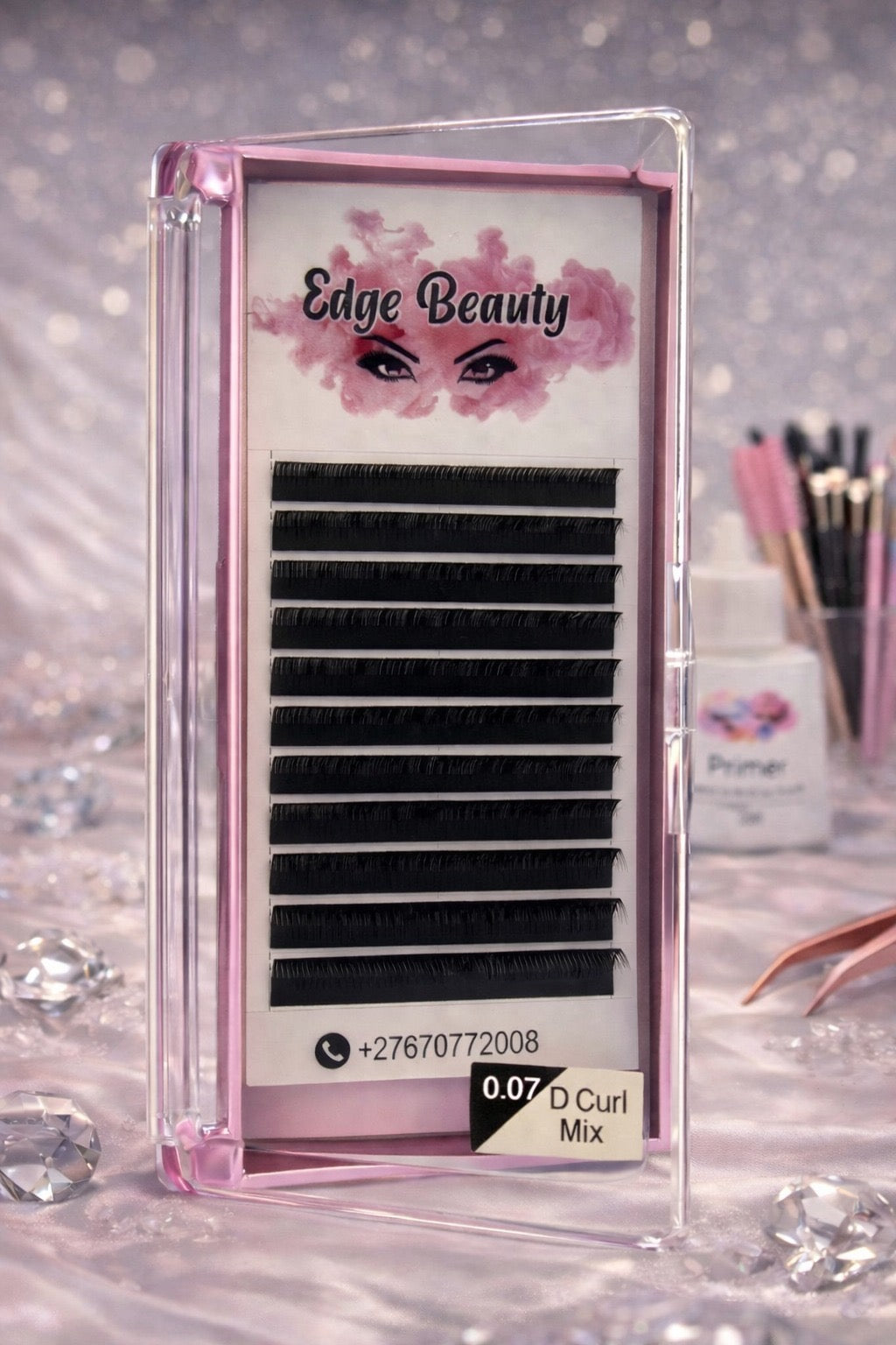 Volume Lash Extensions – 0.07 – Mixed Tray 8–15mm